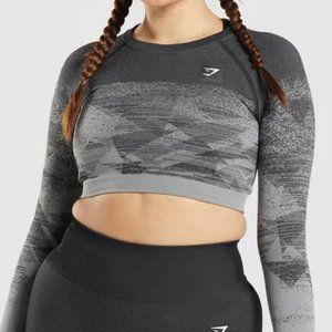 Gymshark Triangles Crop Top